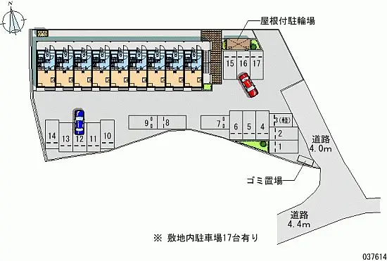 ★手数料０円★鳥栖市鎗田町 月極駐車場